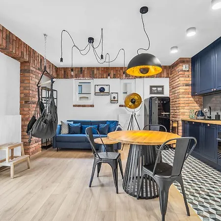 Vistula Loft Blue Apartment Warschau